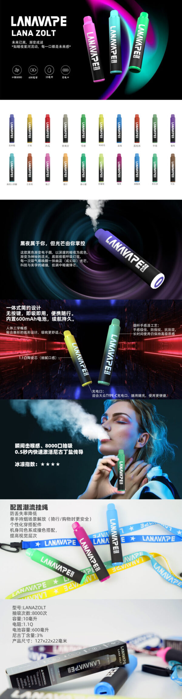 微信图片_20250421233329 LANA ZOLT抛棄式8000口一次性✨可充電🔋超大容量👍時尚單品🔥活動【 8送1】
